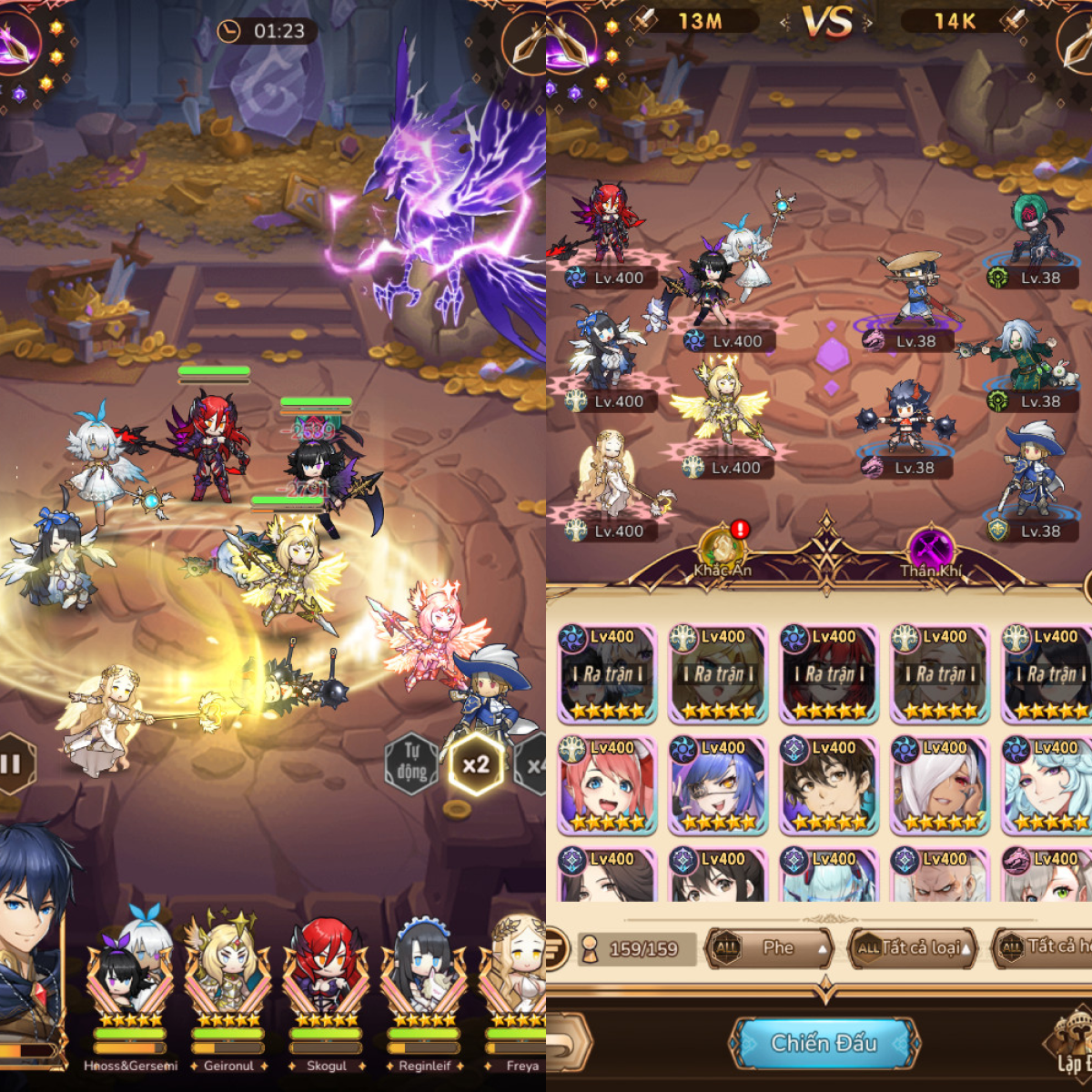 War God AFK dilancarkan secara rasmi di Vietnam dan Asia Tenggara - Foto 5. Chiến Thần AFK chính thức ra mắt tại Việt Nam và khu vực Đông Nam Á - Ảnh 5.