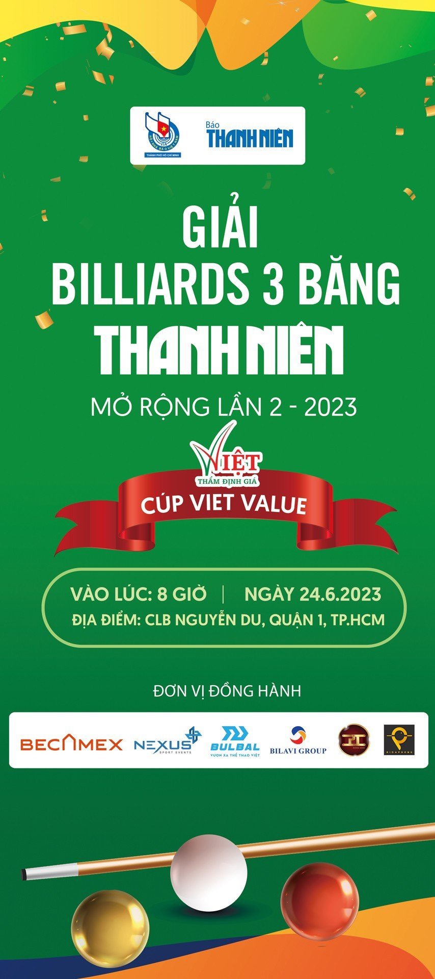 Nhiều cặp đấu gay cấn ở giải billiards Thanh Niên mở rộng 2023 - Ảnh 9.