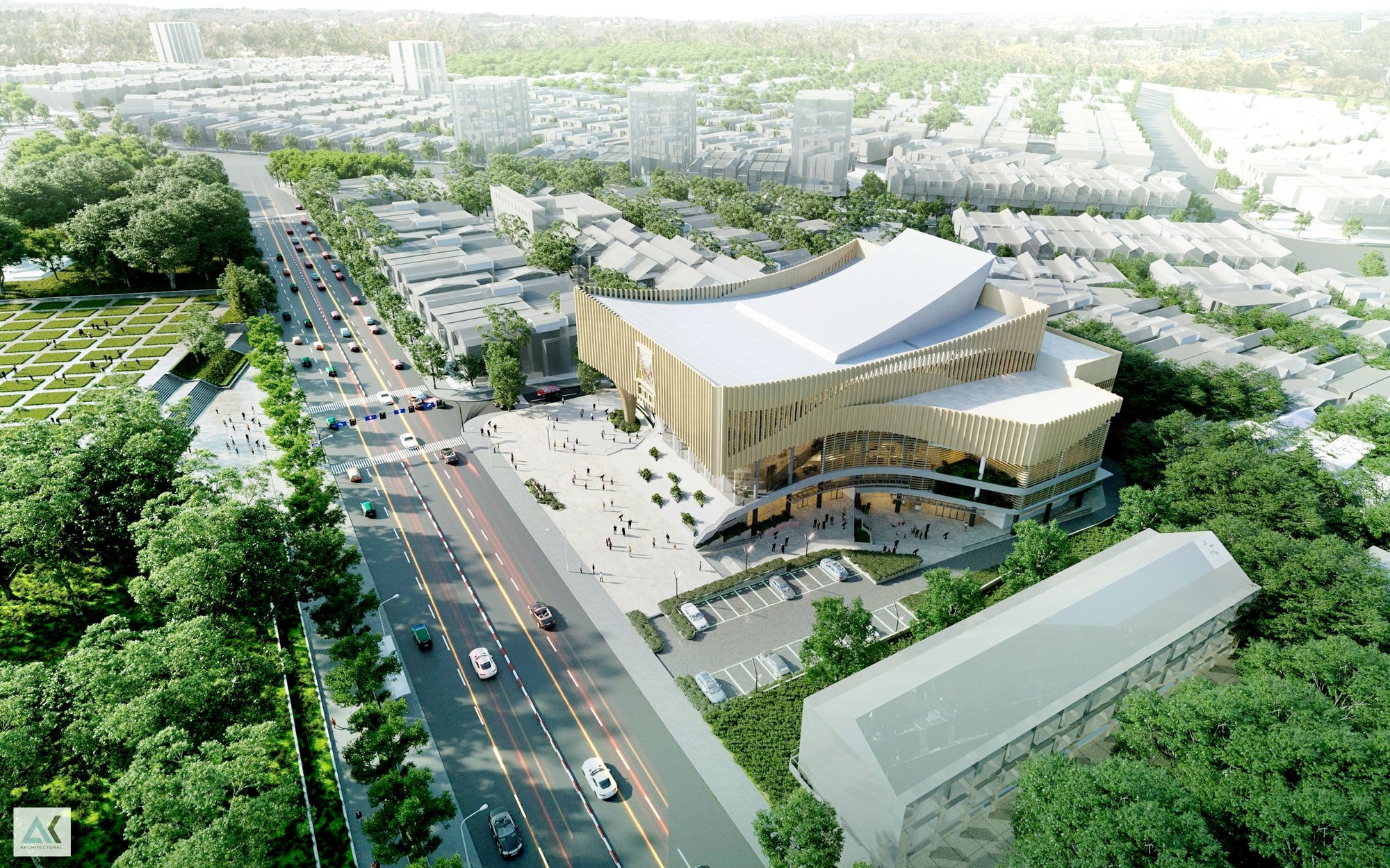 គម្រោងសាងសង់ធំៗជាច្រើនទៀតនៅ Gia Lai - រូបថតទី 2។ Thêm những công trình lớn ở Gia Lai - Ảnh 2.