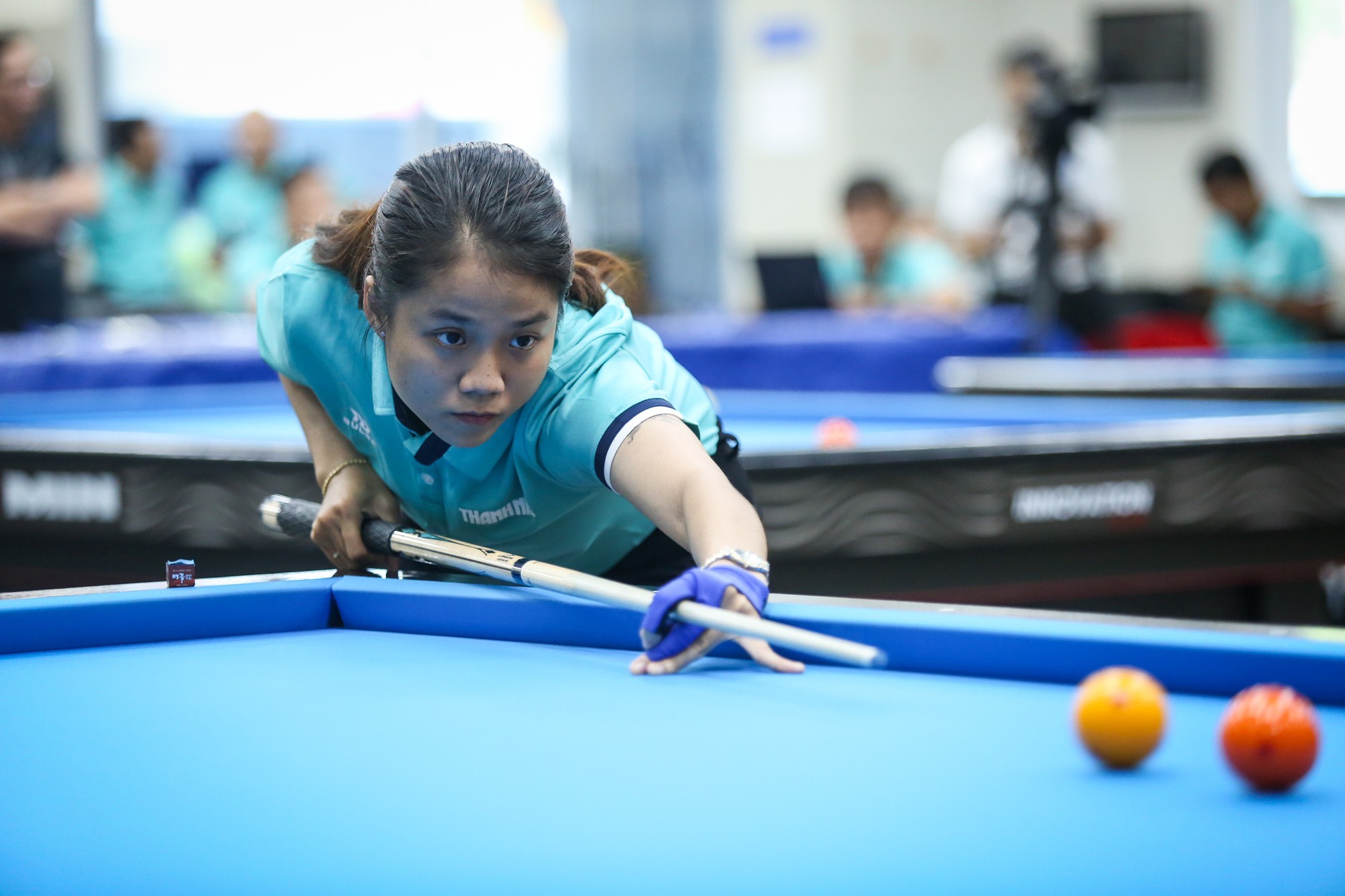 Nguyễn Hoàng Yến Nhi hứa hẹn bùng nổ tại giải billiards  3 băng Thanh Niên - Ảnh 8.