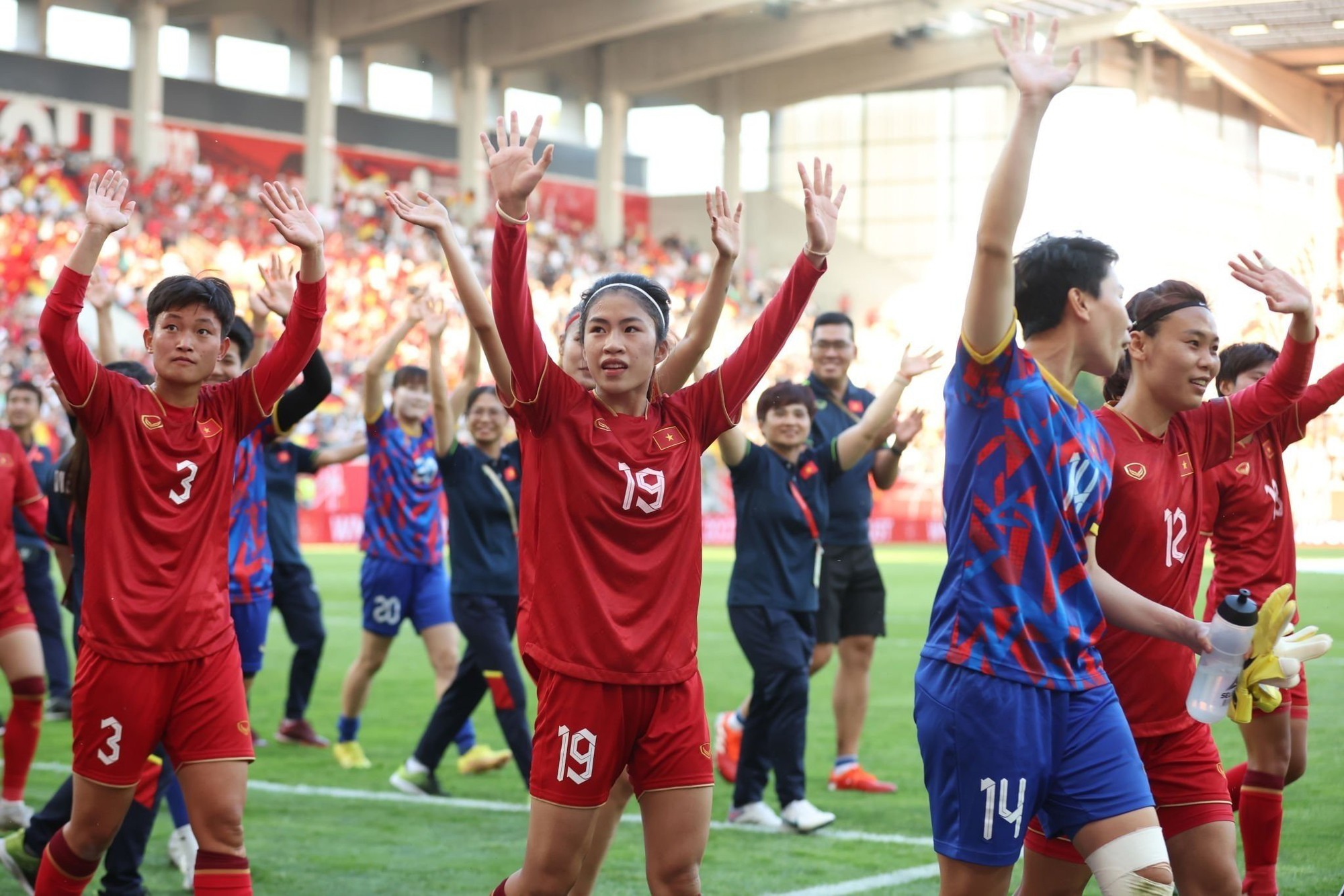 Đội tuyển nữ Việt Nam và cột mốc đặc biệt trước thềm World Cup  - Ảnh 1.