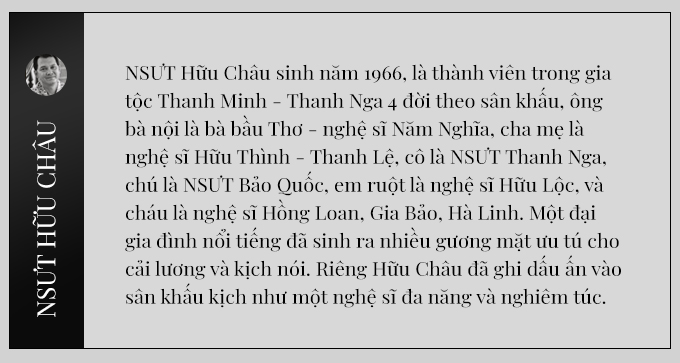 NSƯT HỮU CHÂU: “Chỉ mong góp cho đời những giá trị nghệ thuật tử tế” - Ảnh 5.