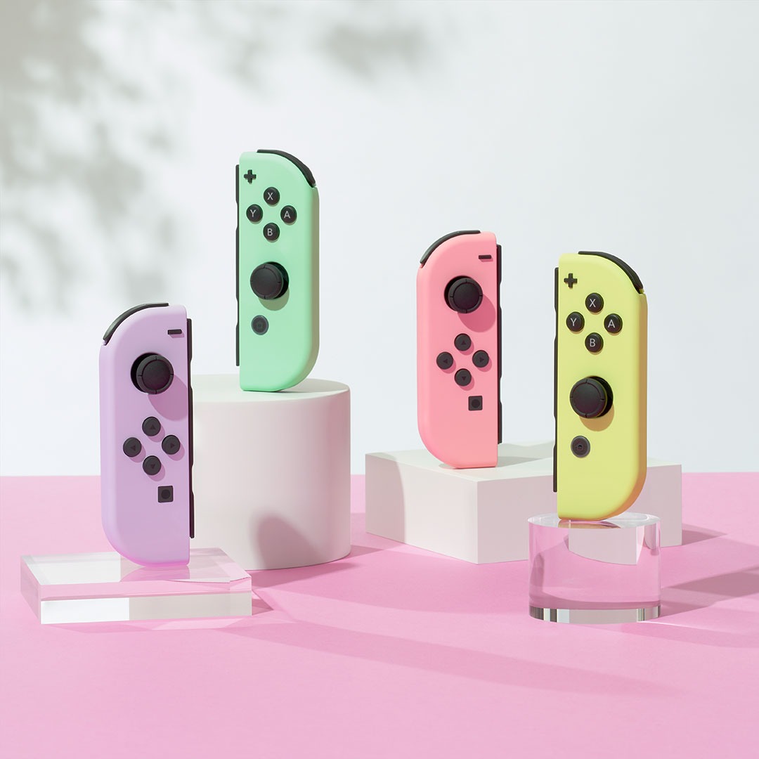 Nintendo tiết lộ dòng tay cầm Joy-Con mới đầy màu sắc - Ảnh 1.