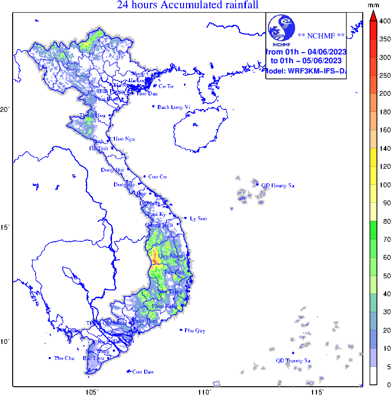 Tin tức thời tiết hôm nay, 4.6.2023: Mưa to, kéo dài nhiều ngày - Ảnh 1.