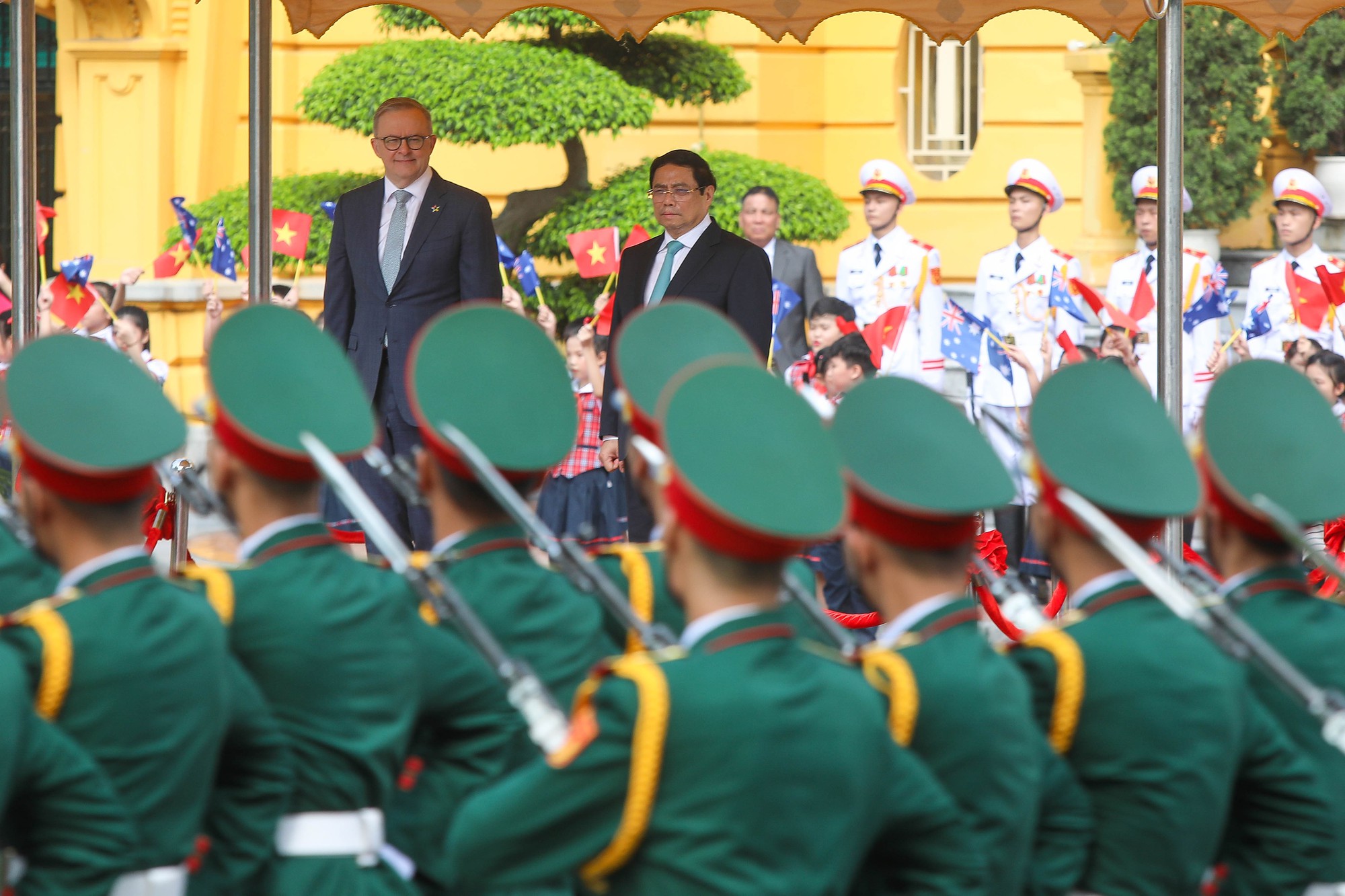 Thủ tướng Phạm Minh Chính chủ trì lễ đón Thủ tướng Úc Anthony Albanese - Ảnh 6.