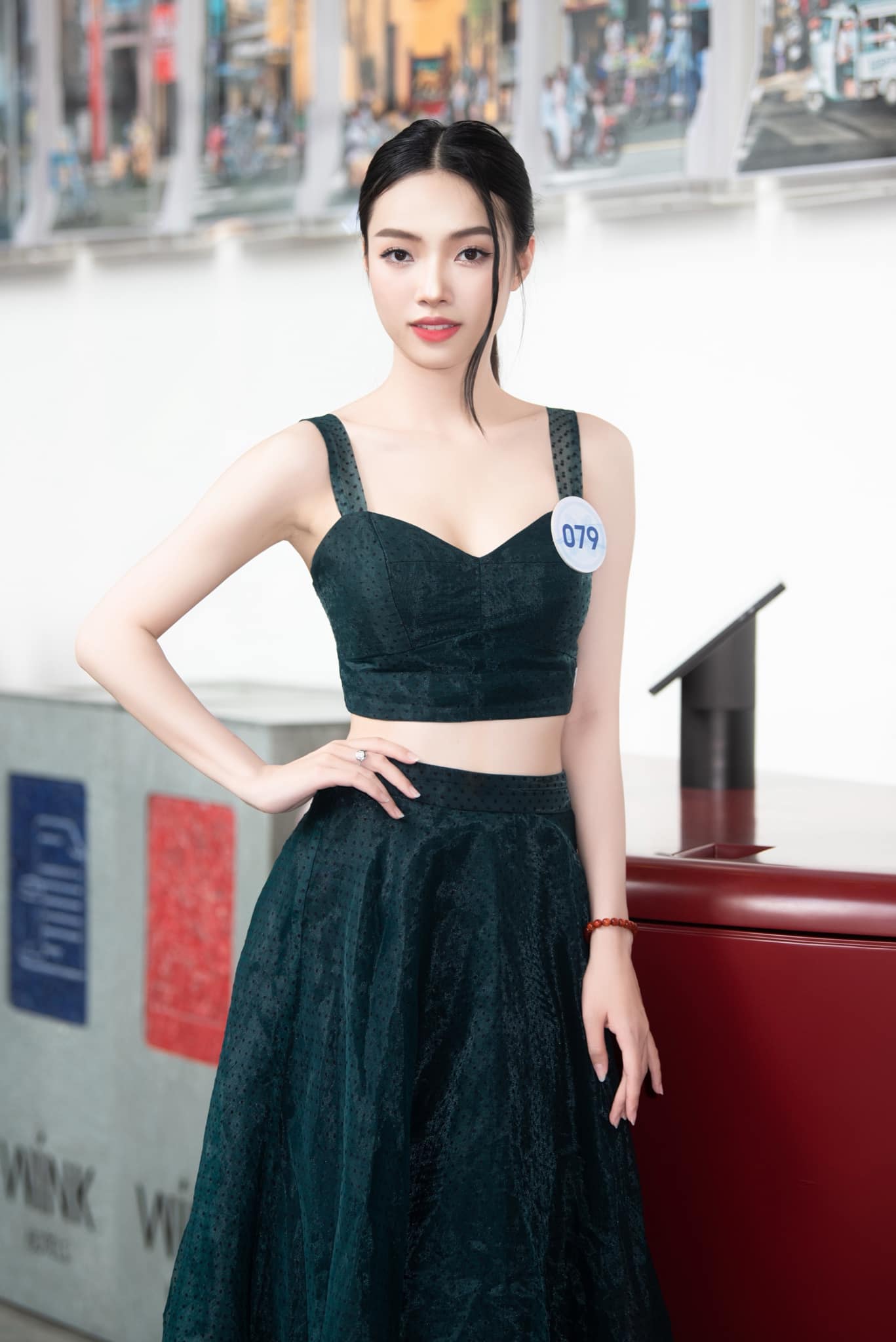 Loạt người đẹp có vòng eo 'con kiến' của Hoa hậu Thế giới Việt Nam 2023 - Ảnh 12.