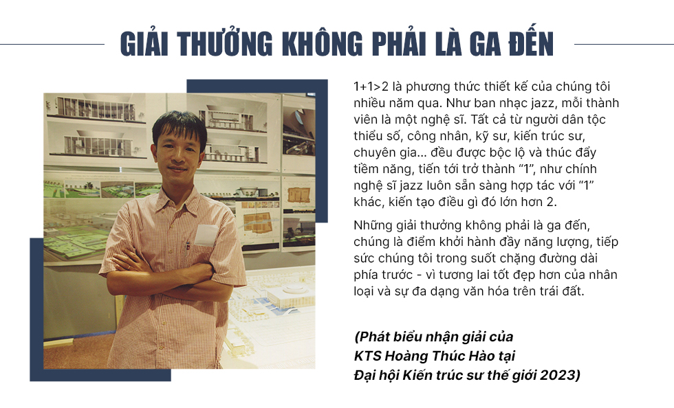 Kiến trúc sư Hoàng Thúc Hào: “1+1 > 2” là kiến trúc hạnh phúc - Ảnh 7.
