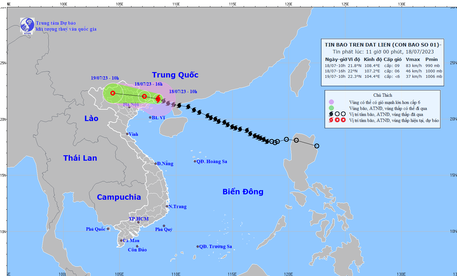 KHẨN CẤP: Bão số 1 (bão Talim) còn cách Quảng Ninh 60 km, gió giật cấp 11 - Ảnh 1.