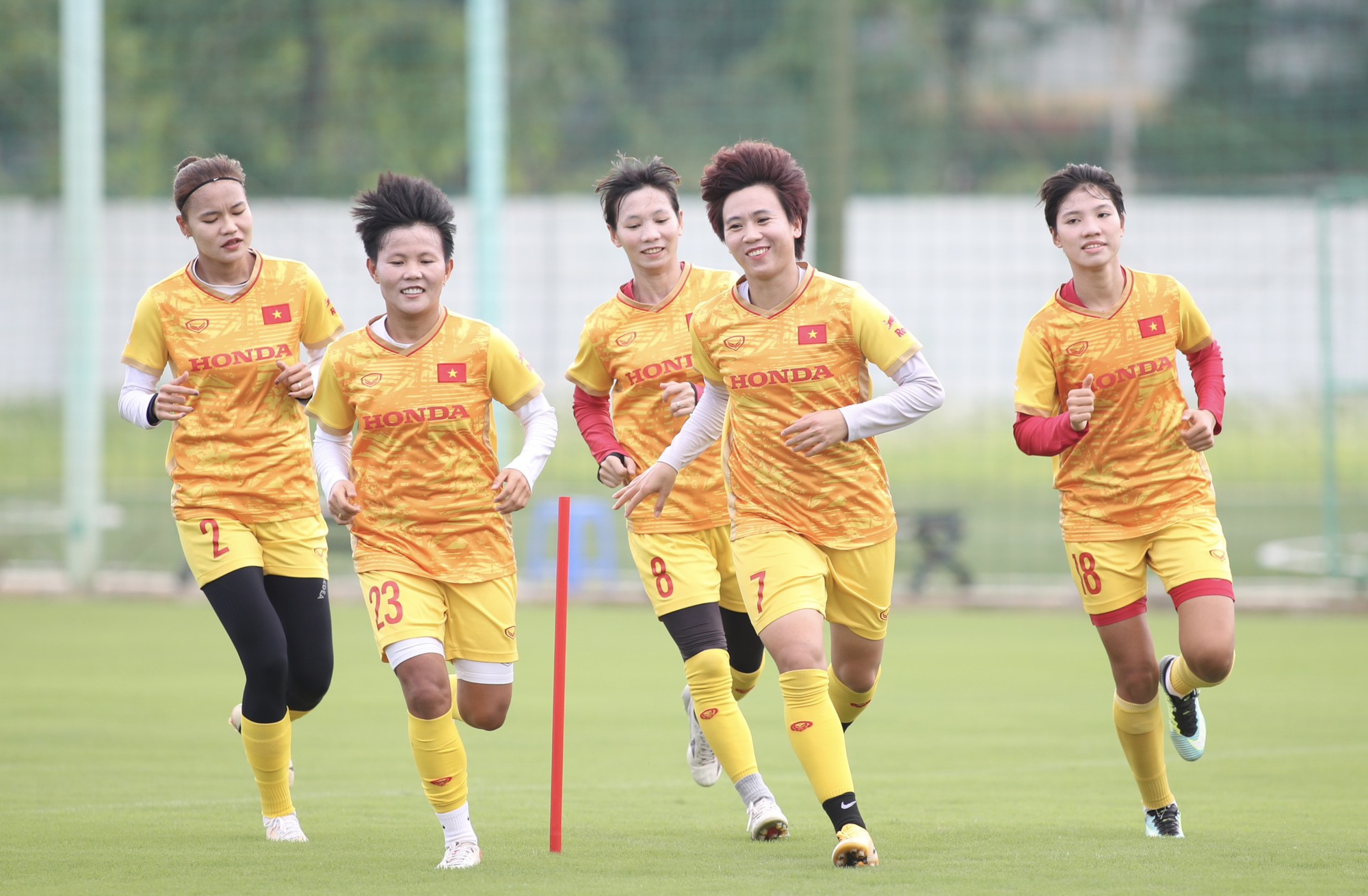 Đội tuyển nữ Việt Nam tích cực tập luyện trước thềm World Cup nữ 2023
