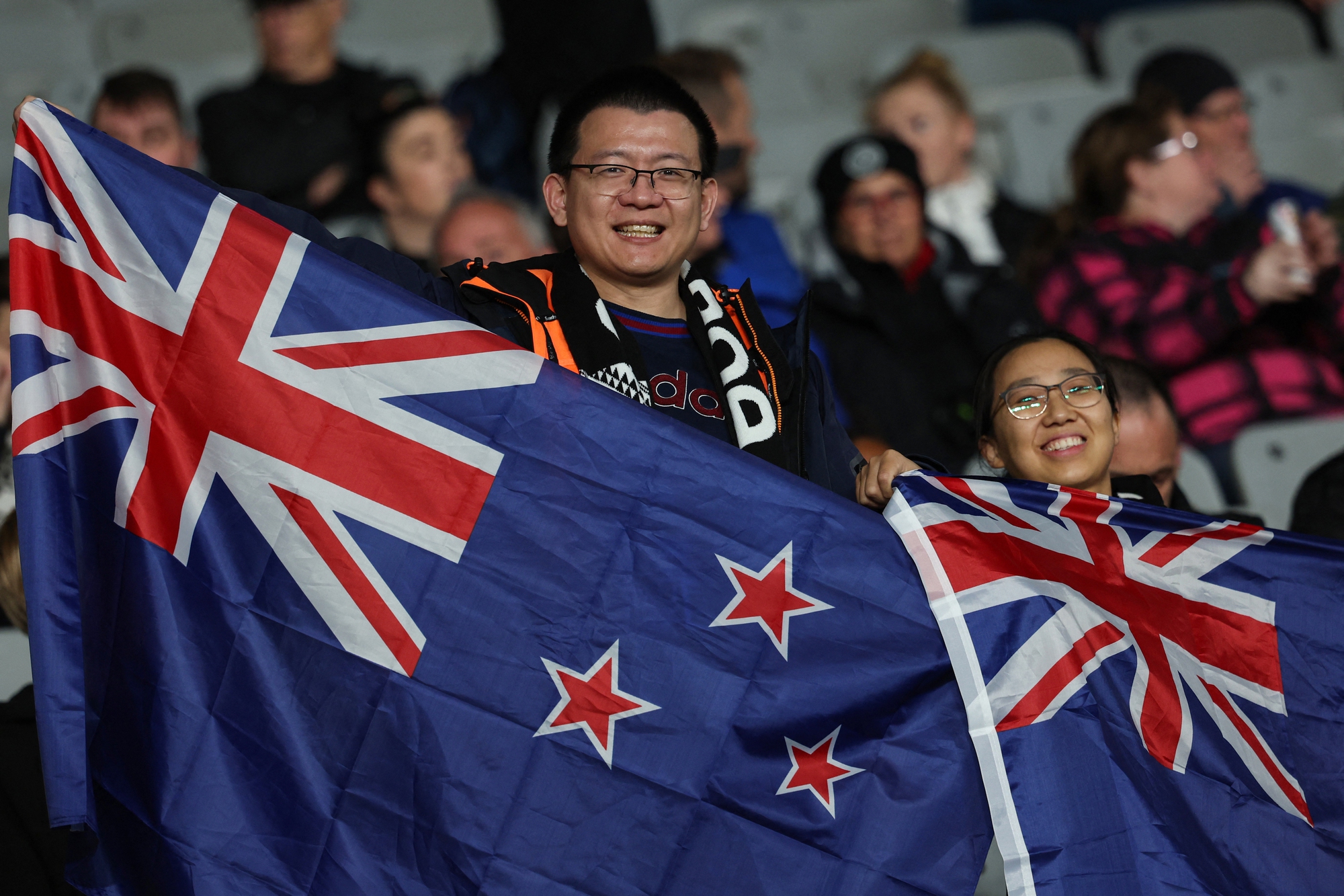 New Zealand và Úc chiêu đãi khán giả lễ khai mạc World Cup 2023 hoành tráng - Ảnh 9.