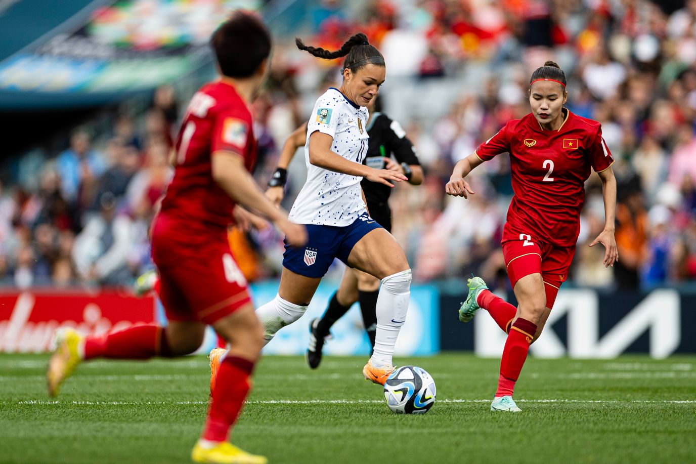 Chiêm ngưỡng sân đấu tiếp theo của đội tuyển nữ Việt Nam tại World Cup - Ảnh 2.