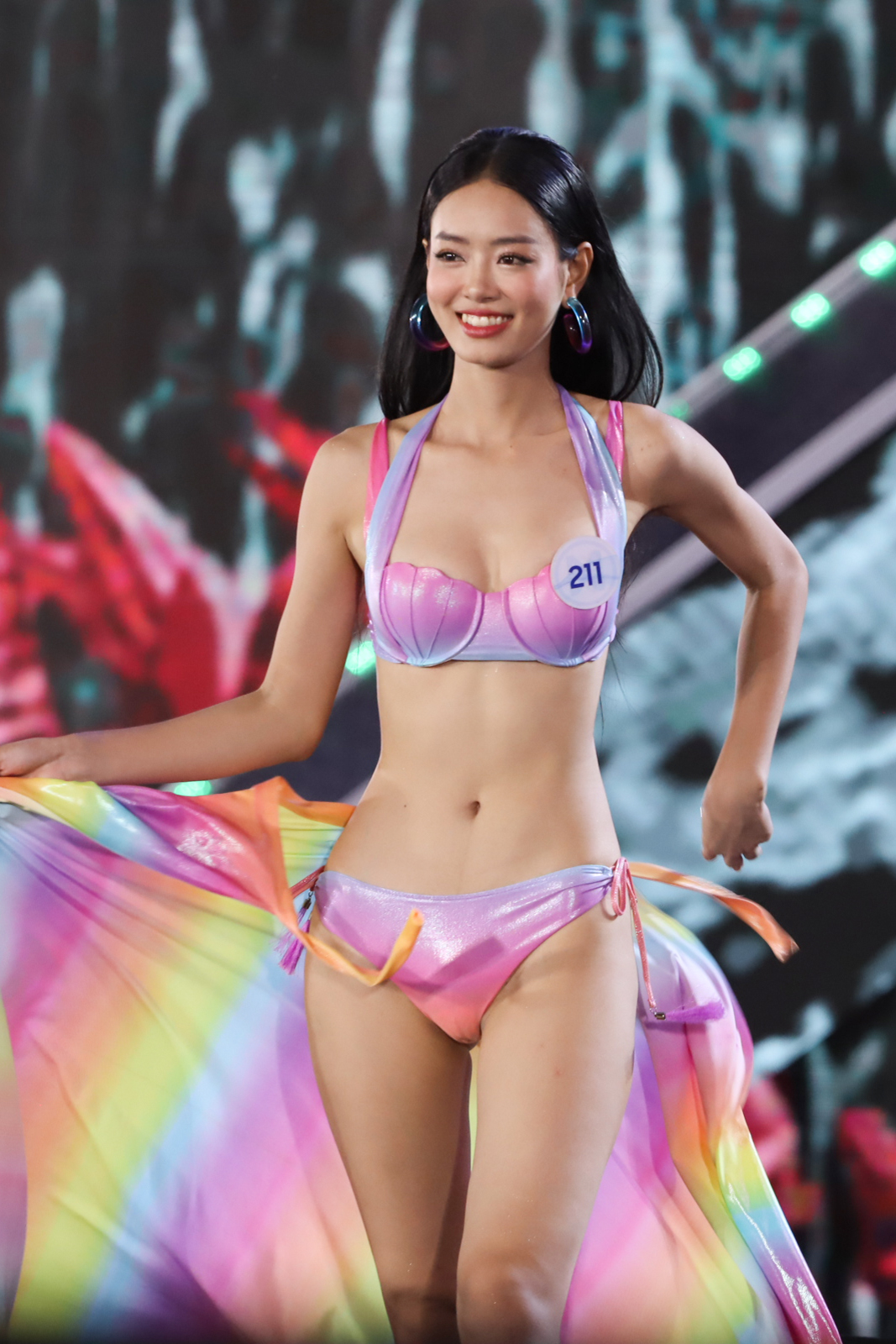 'Bỏng nắt' với màn trình diễn bikini của những người đẹp Miss World Vietnam 2023 - Ảnh 5.