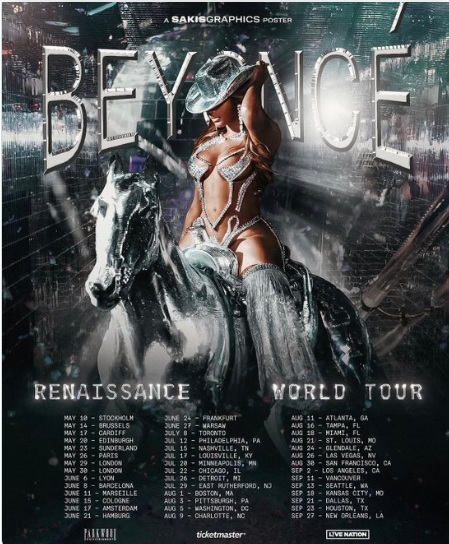 Về chuyến lưu diễn vòng quanh thế giới của nữ ca sĩ Beyoncé   - Ảnh 1.