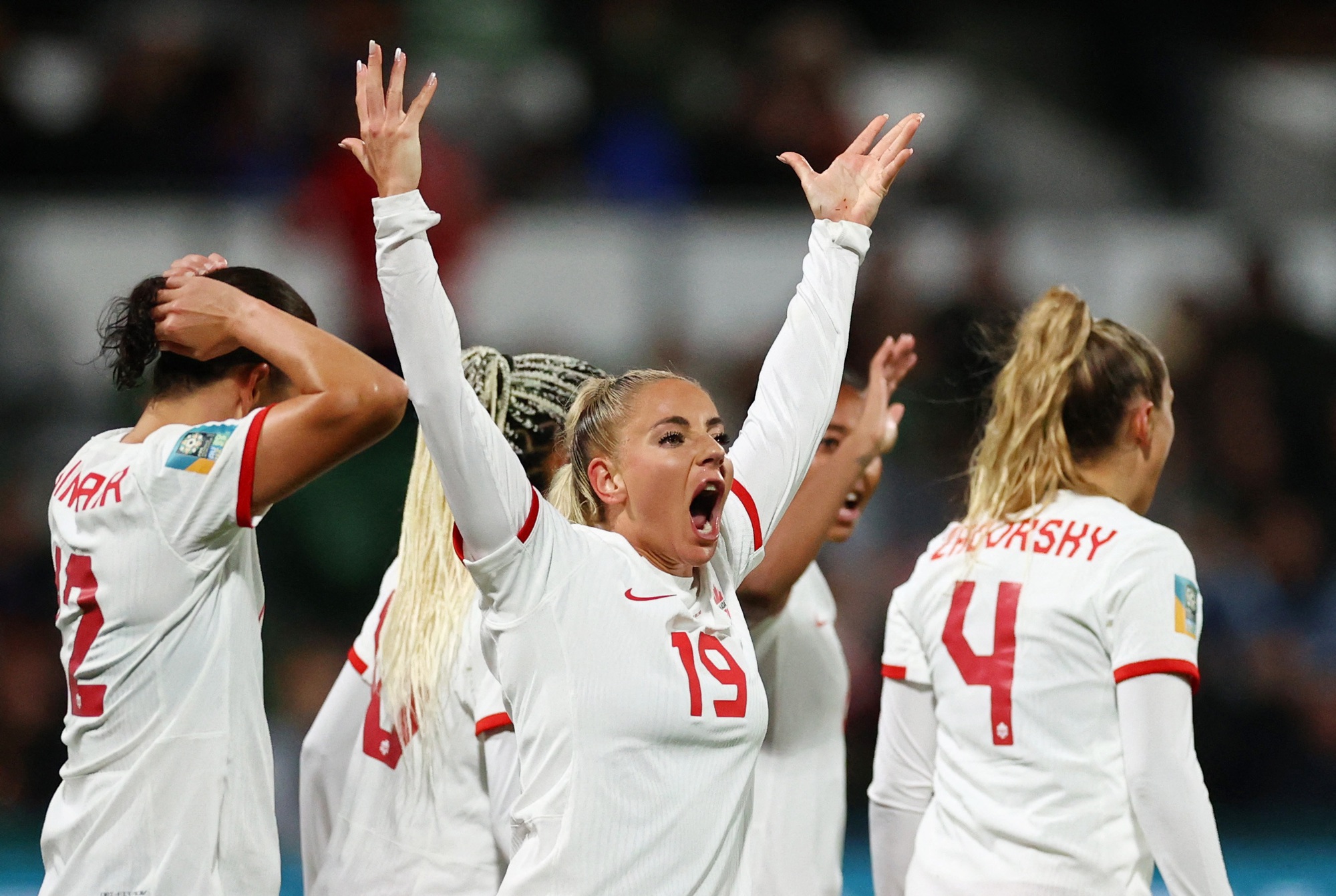 Kết quả World Cup nữ 2023: Canada lội ngược dòng thành công - Ảnh 4. Kết quả World Cup nữ 2023: Canada lội ngược dòng thành công - Ảnh 4.