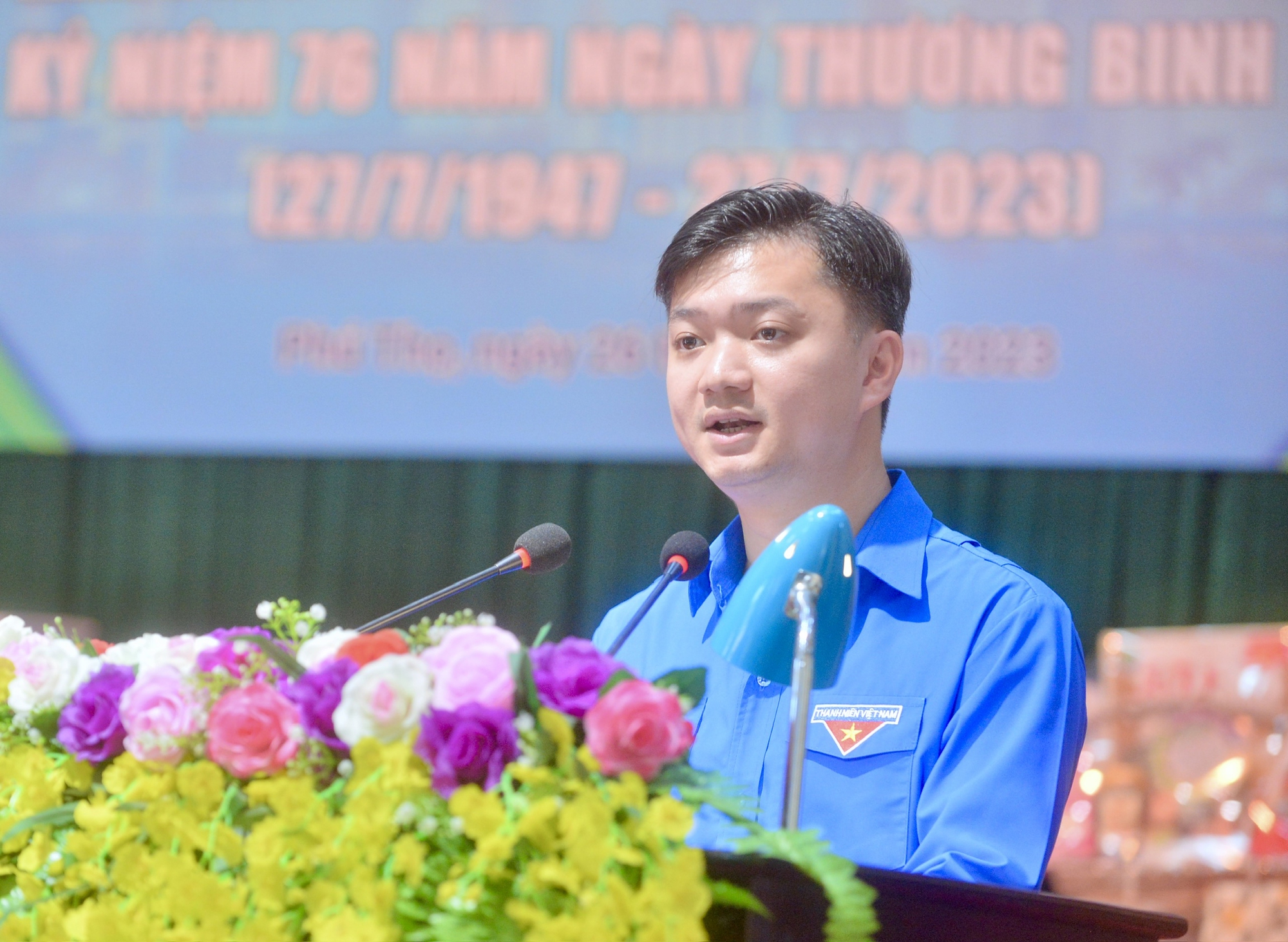 Anh Nguyễn Minh Triết: 'Tuổi trẻ luôn khắc ghi sự hy sinh của các thương, bệnh binh' - Ảnh 2.
