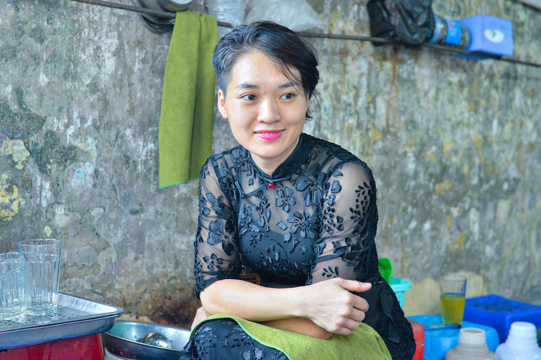 Đầm Suông Trung Niên Linh Trà TM104 Vải Voan Chiffon Cao Cấp Cho Mẹ - Đầm,  váy nữ | ThờiTrangNữ.vn