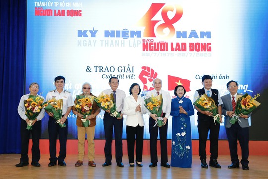 Báo Người Lao Động trao thưởng hai cuộc thi lớn và phát động sáng tác ca khúc - Ảnh 3.