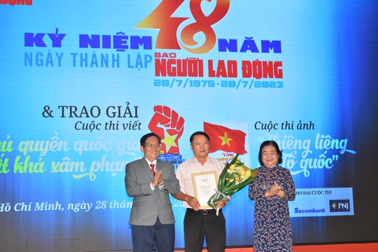 Báo Người Lao Động trao thưởng hai cuộc thi lớn và phát động sáng tác ca khúc - Ảnh 4.