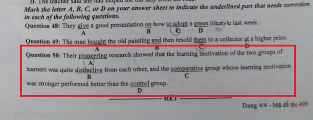 Giáo viên tiếng Anh: 'Sự thật là câu đó có hai đáp án đúng!' - Ảnh 1.