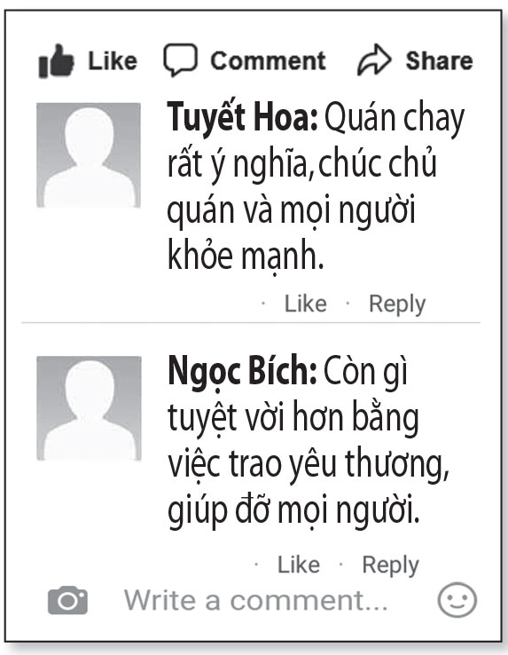 Ơn nghĩa khiến người phụ nữ mở quán buffet chay 0 đồng ở TP.HCM - Ảnh 4. Ơn nghĩa khiến người phụ nữ mở quán buffet chay 0 đồng ở TP.HCM - Ảnh 4.