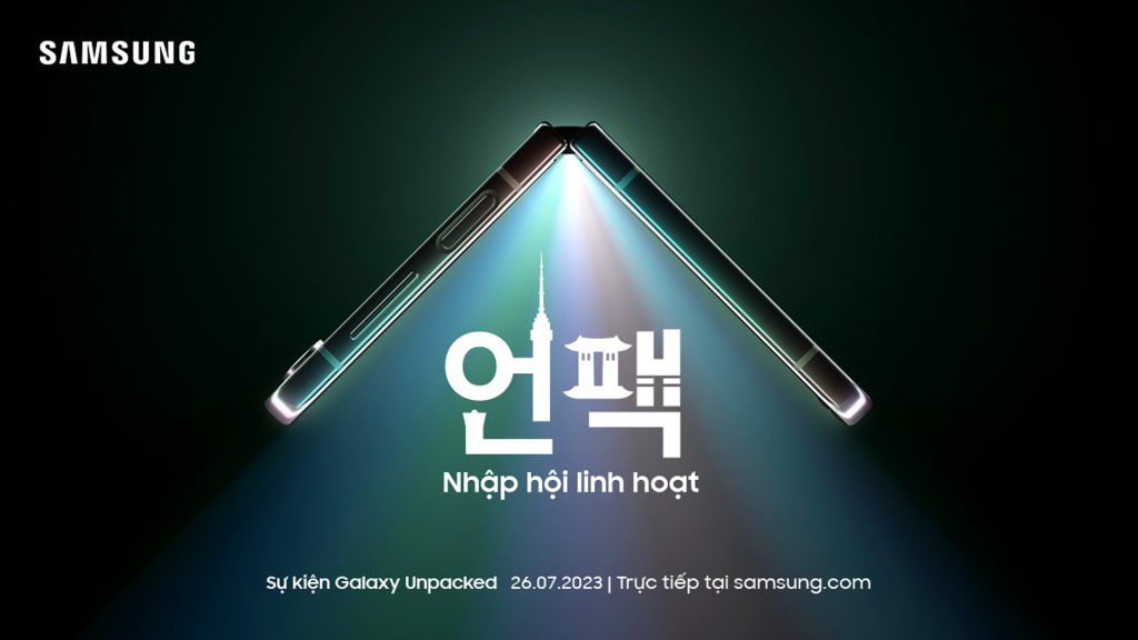Samsung gửi thư mới Galaxy Unpack 2023 hé lộ dòng smartphone màn hình gập mới - Ảnh 1. Samsung gửi thư mới Galaxy Unpack 2023 hé lộ dòng smartphone màn hình gập mới - Ảnh 1.