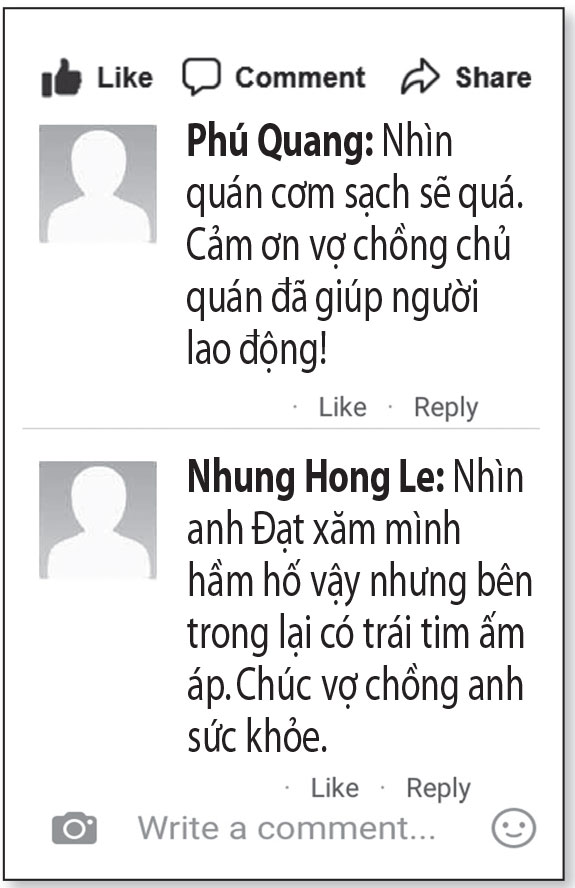 Lan tỏa trên mạng xã hội: Bán cơm tấm giá 5.000 đồng mà vẫn 'lời to' - Ảnh 4.