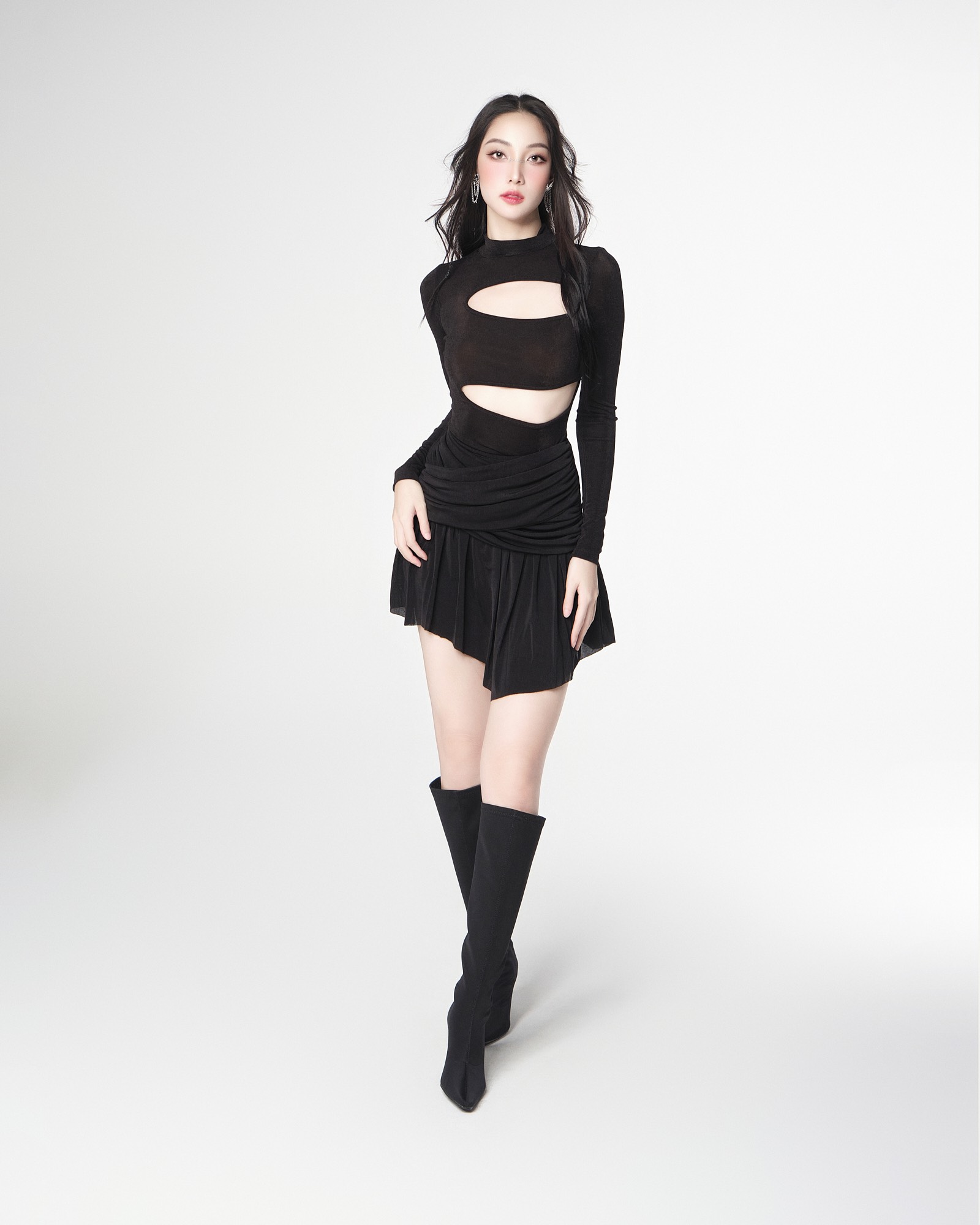 Chân váy ngắn chữ A màu đen | DKMV Skirt Loli - Black DKMV® - Local Brand  Việt Nam