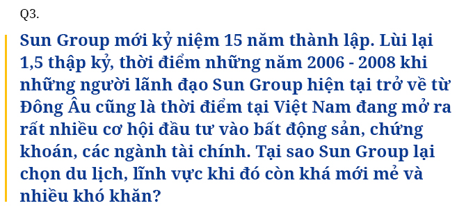 Ông Đặng Minh Trường, Chủ tịch HĐQT Tập đoàn Sun Group: Đưa nước Việt Nam rời khỏi thế giới- đem trái đất cho tới nước Việt Nam - Hình ảnh 6.