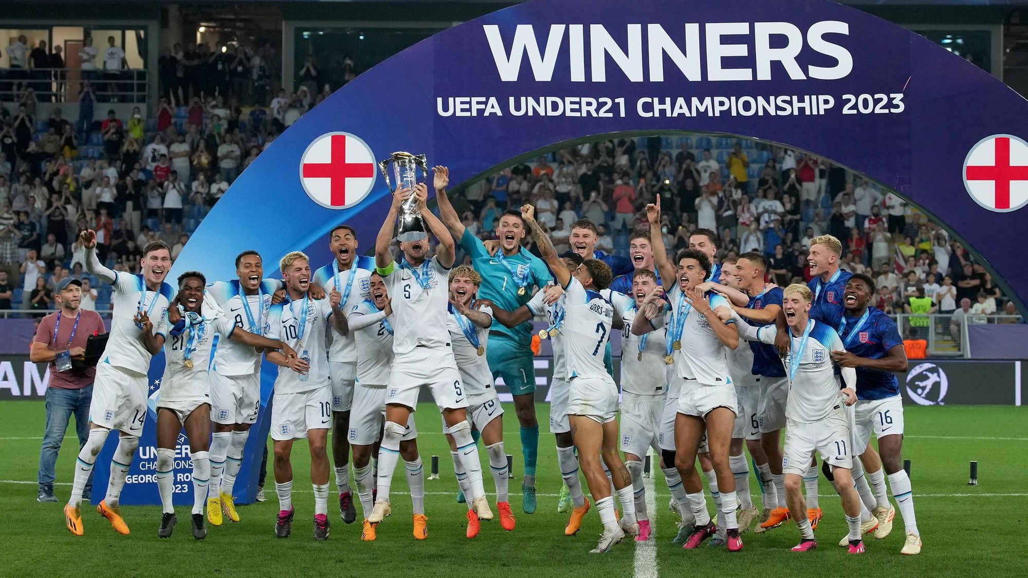 England Under 21 Team Won The European Championship After 39 Years Goalkeeper James Trafford