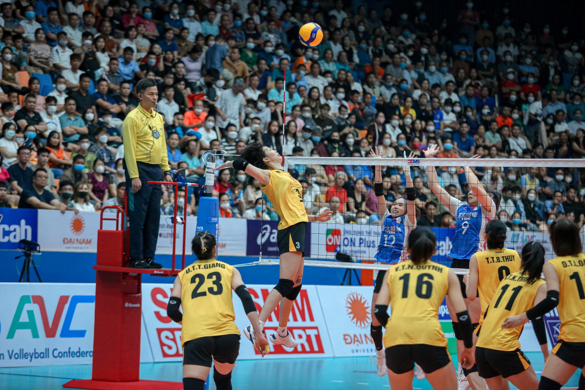 Schedule and live stage 2 of the SEA V.League women's volleyball tournament today (August 11) - Photo 2.