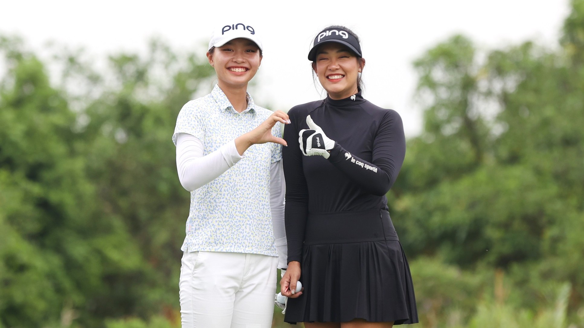 Những 'ngọc nữ' xinh đẹp tranh ngôi vô địch giải golf quốc gia 2023 - Ảnh 4.