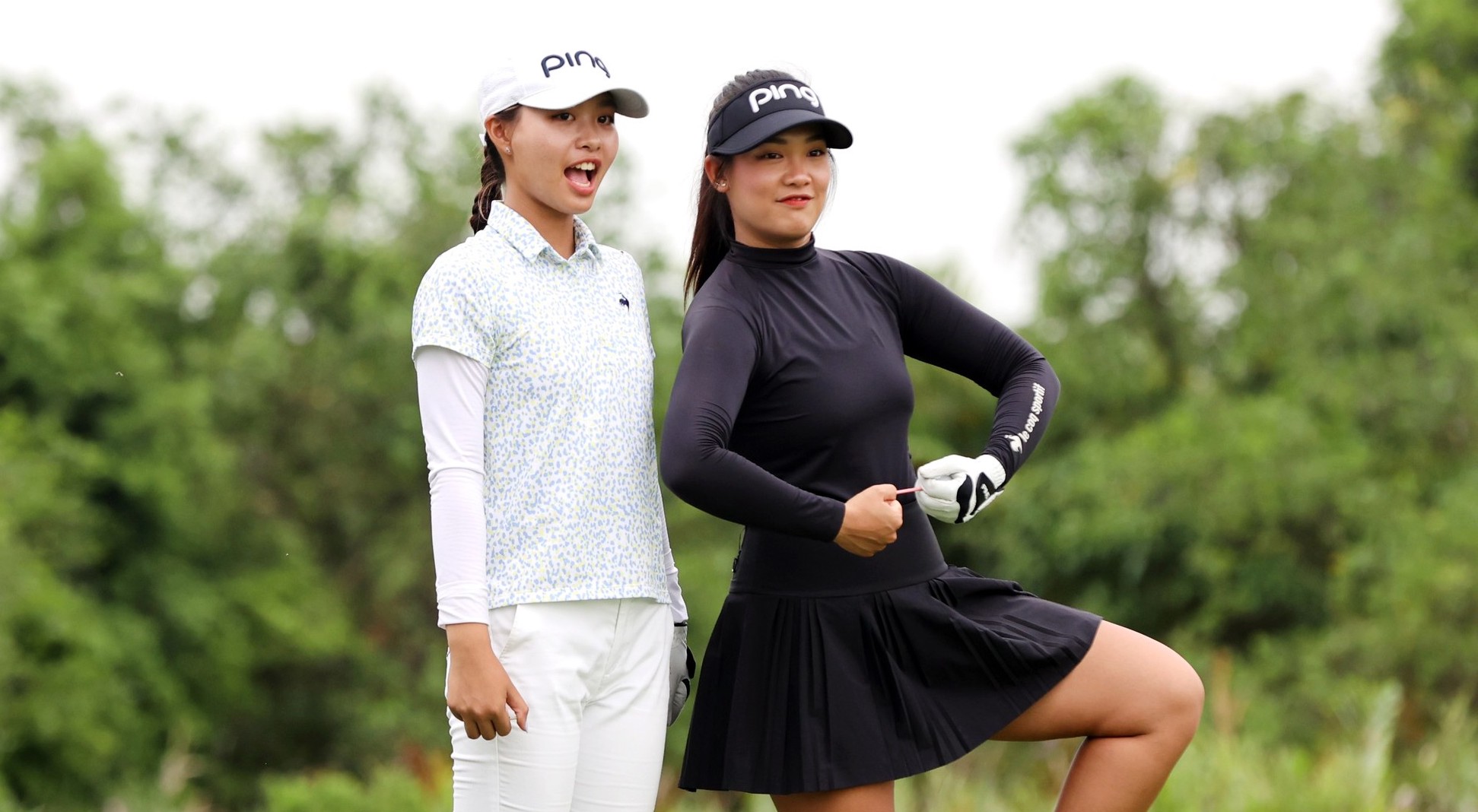 Những 'ngọc nữ' xinh đẹp tranh ngôi vô địch giải golf quốc gia 2023 - Ảnh 6.
