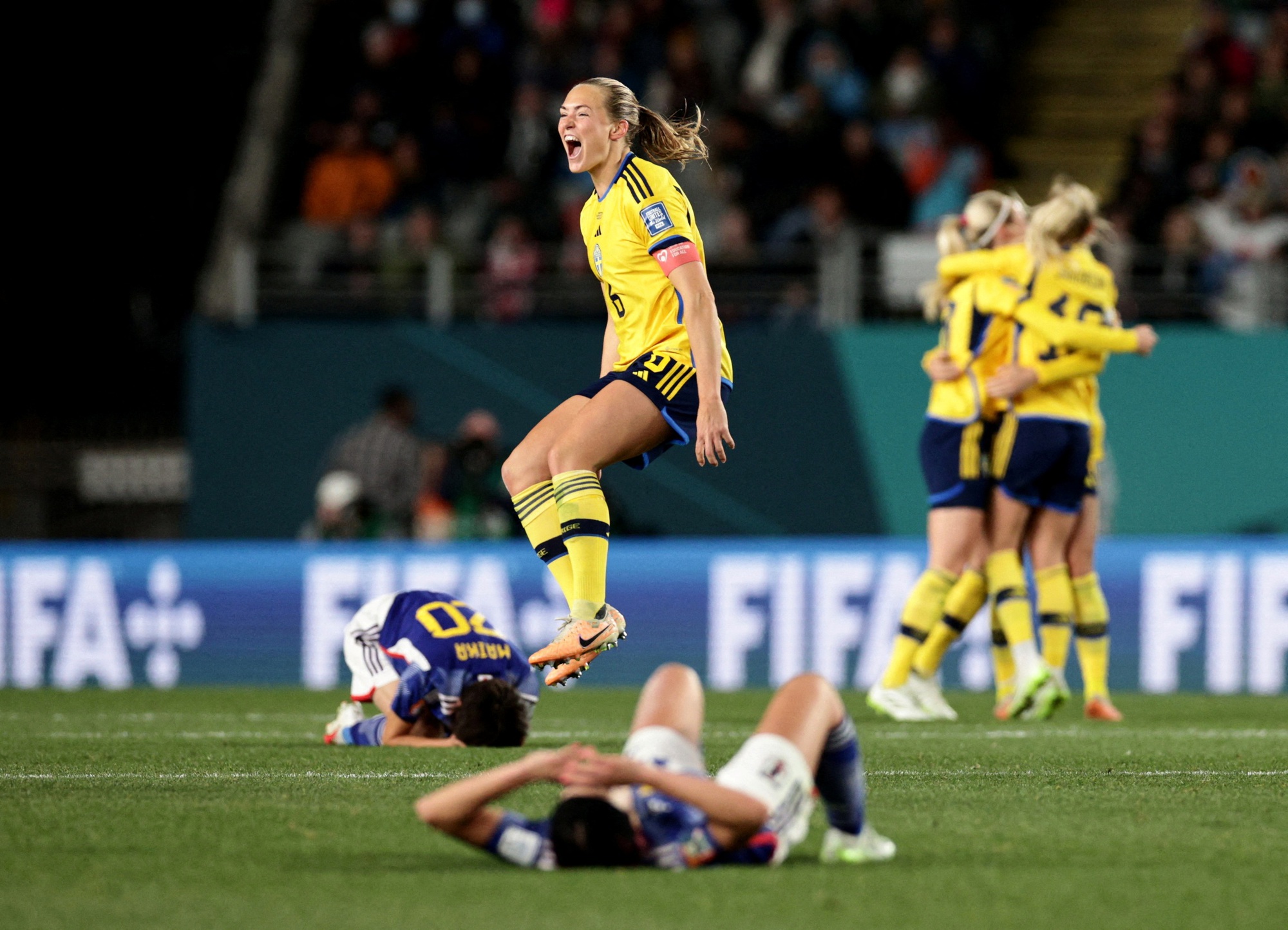 Cầu thủ Thụy Điển tiết lộ bí quyết vào đến bán kết World Cup nữ 2023 - Ảnh 10.