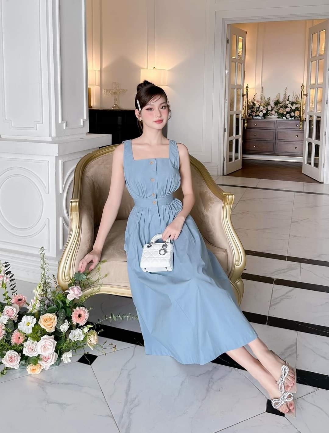 Đầm zen nhung sexy quyến rũ Đầm xinh diện Tết Váy đẹp mặc Tết dành cho nữ |  Shopee Việt Nam