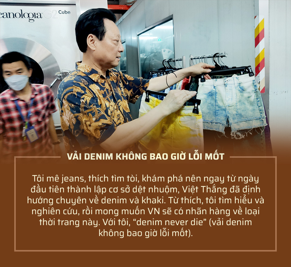 “Ông trùm” jeans Việt: Tôi muốn có một nhãn hiệu thời trang chất lượng cho người Việt - Ảnh 1.
