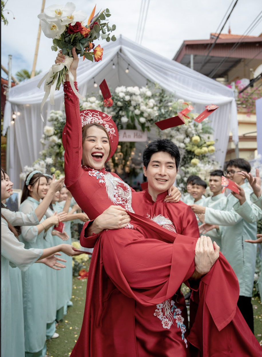 Đám cưới đặc biệt của chú rể Nhật và cô dâu Việt nhận 'mưa tim' - Ảnh 4.