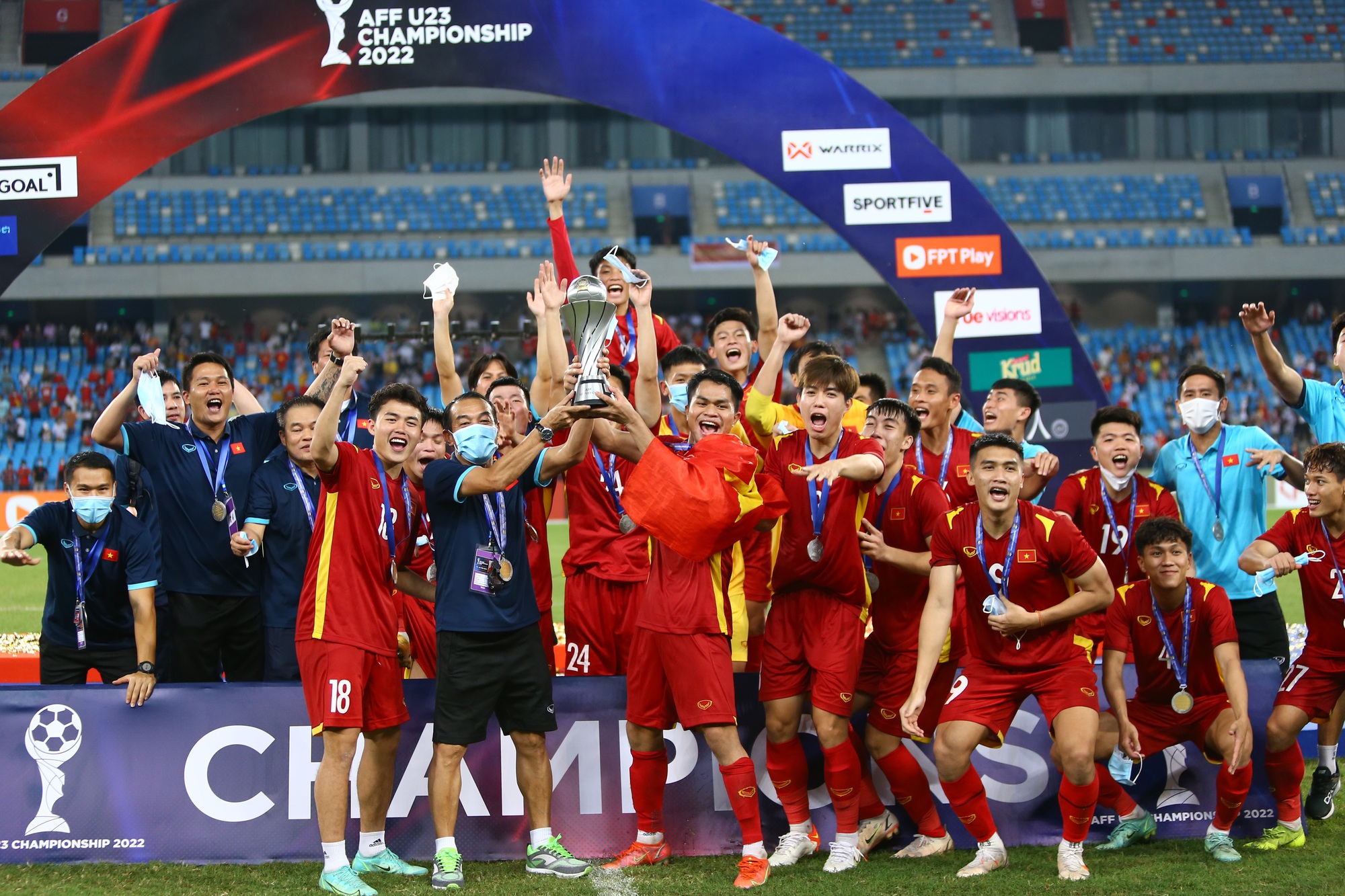 Hành trình vô địch quả cảm của U.23 Việt Nam năm 2022 - Ảnh 3.