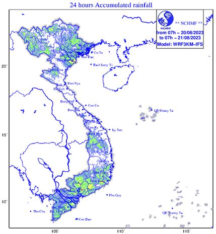 Tin tức thời tiết hôm nay, 20.8.2023: - Ảnh 1.