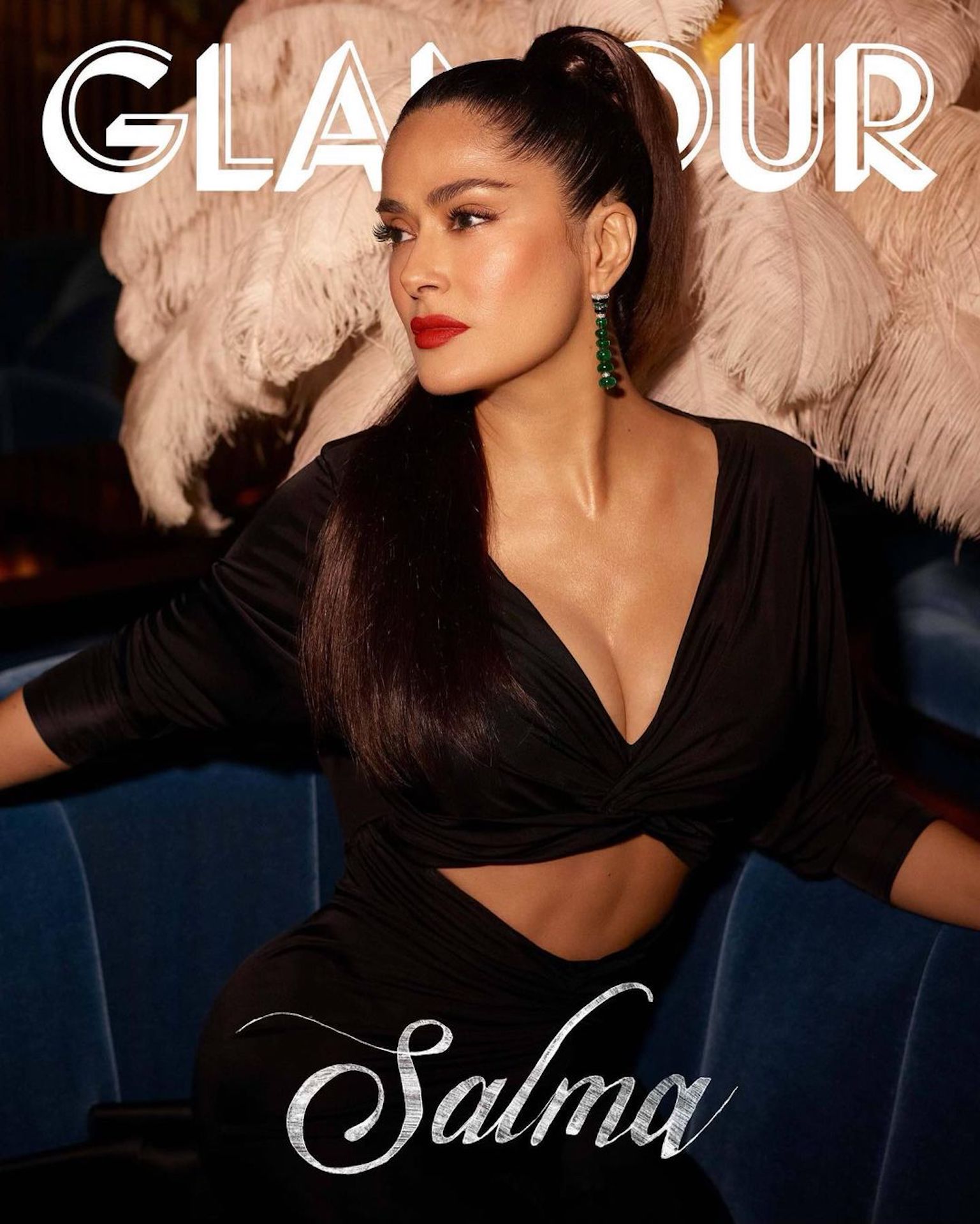 La ardiente figura de Salma Hayek a sus 60 años - Foto 15.