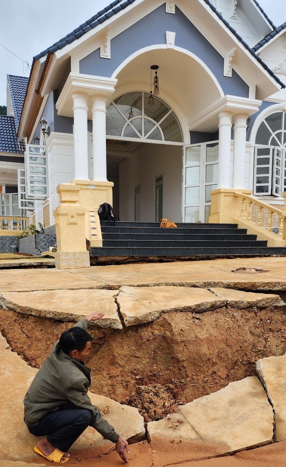 Lâm Đồng: Sụt lún đất nghiêm trọng tại dự án hồ chứa nước Đông Thanh - Ảnh 10.