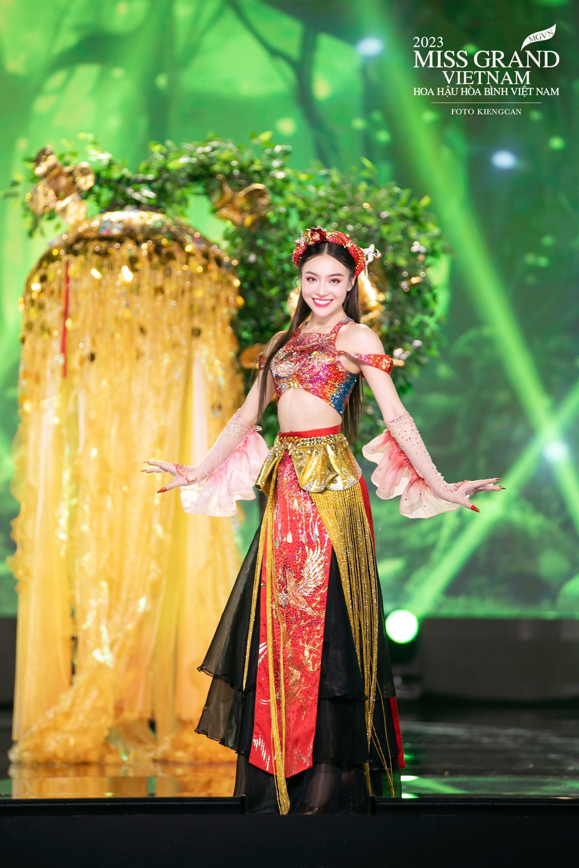 Người đẹp 'Miss Grand Vietnam' lên tiếng về màn trình diễn gây tranh cãi  - Ảnh 1.