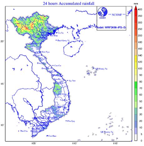 Tin tức thời tiết hôm nay, 24.8.2023: Bắc bộ mưa to - Ảnh 1.