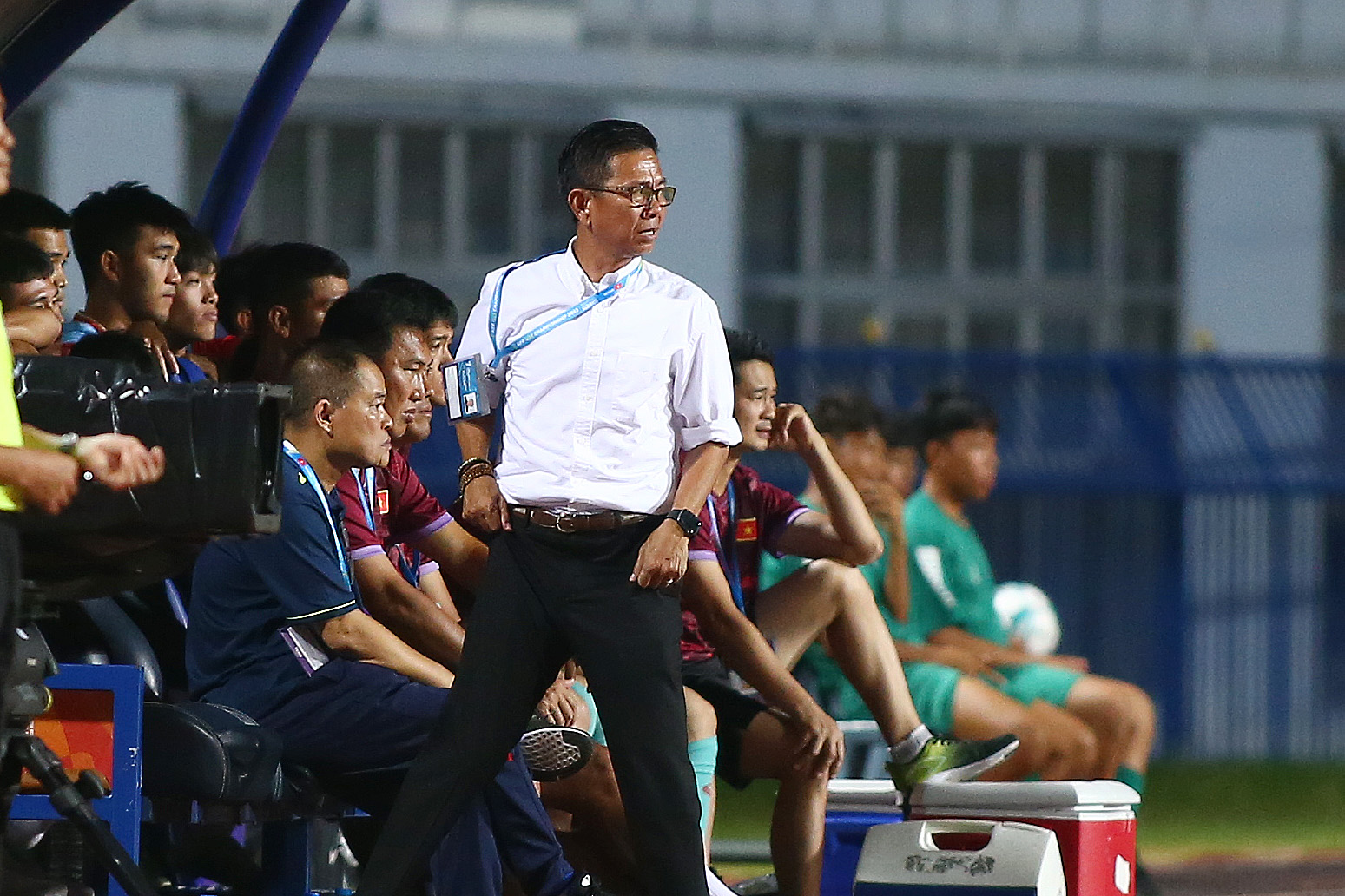 HLV Hoàng Anh Tuấn đã cùng đội tuyển U.23 Việt Nam hoàn tất chỉ tiêu lọt vào chung kết giải U.23 Đông Nam Á