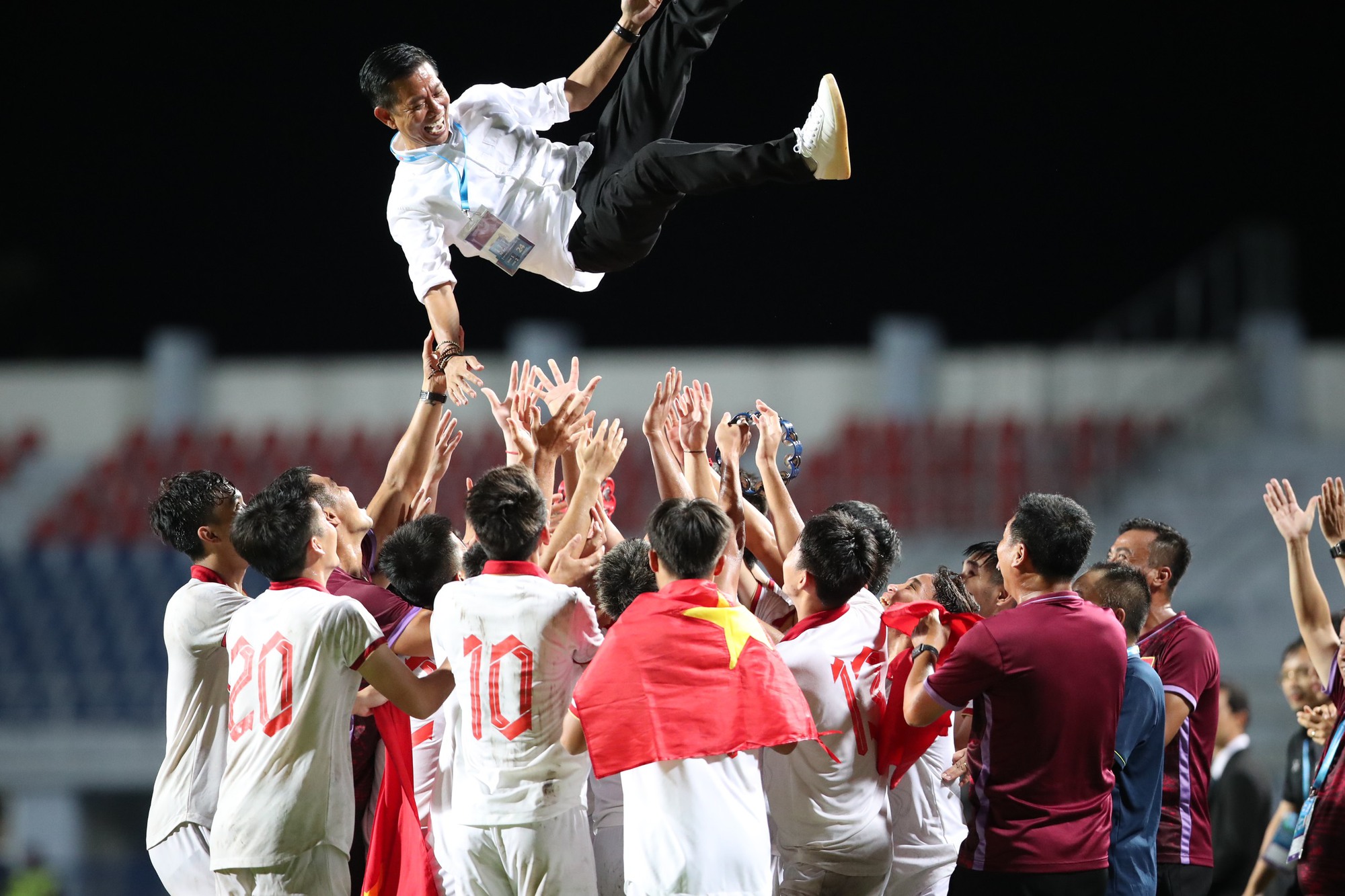 Hành trình vô địch bằng đội hình trẻ nhất lịch sử của U.23 Việt Nam - Ảnh 6.