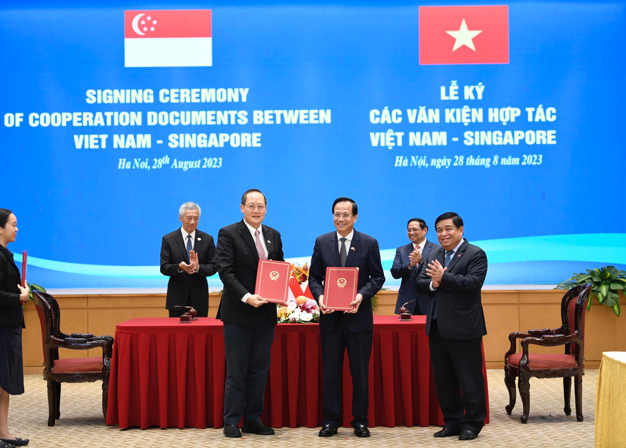 Việt Nam - Singapore ký 7 văn kiện hợp tác quan trọng  - Ảnh 5.