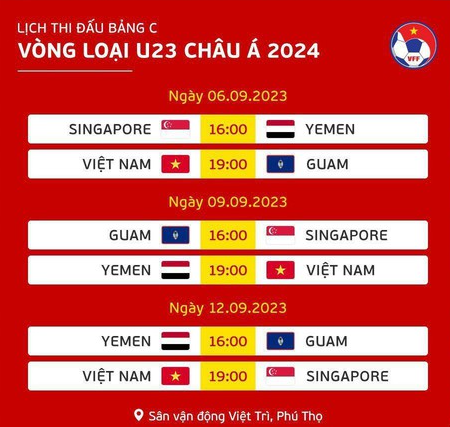 Xem trực tiếp U.23 Việt Nam đấu vòng loại U.23 châu Á 2024 trên VTV - Ảnh 2.
