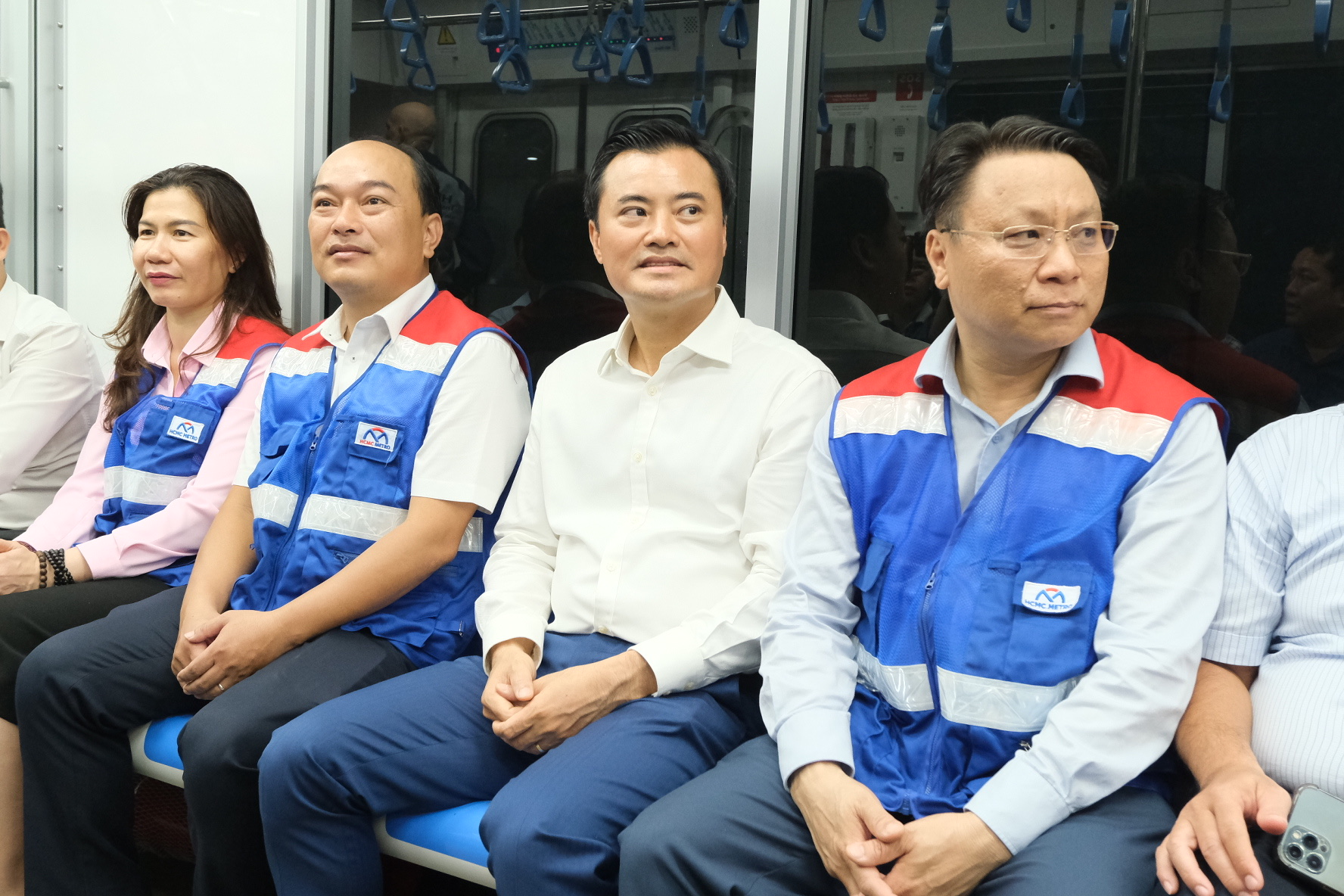 Lãnh đạo TP.HCM lần đầu tiên đi thử toàn tuyến metro  - Ảnh 11.