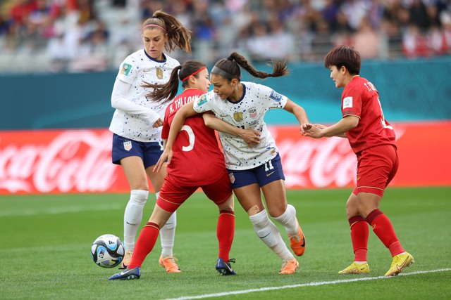 Lịch thi đấu vòng knock-out World Cup nữ 2023: Hấp dẫn cặp đấu Mỹ vs Thụy Điển - Ảnh 1.