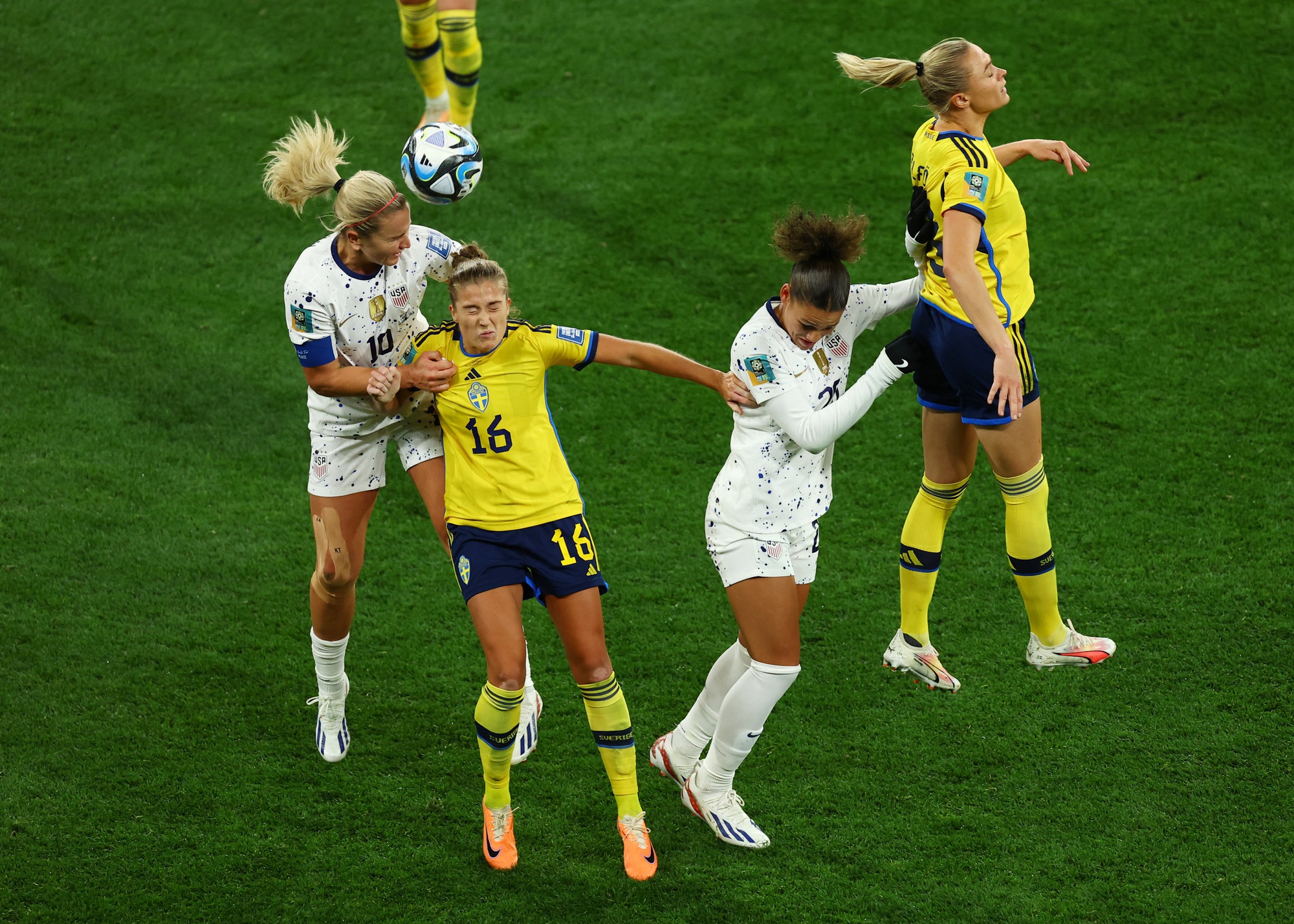 Bất ngờ hạ Mỹ, đội Thụy Điển 'đại chiến' Nhật Bản tại tứ kết World Cup 2023 - Ảnh 3.