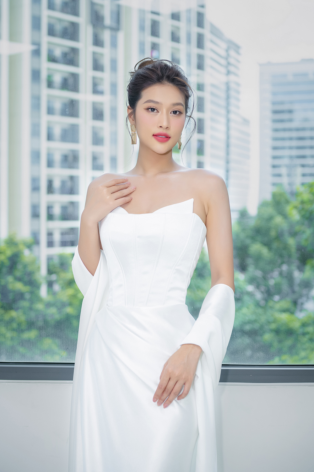 Hoa hậu Mai Phương đắt show làm MC trước thềm Miss World 2023 - Ảnh 3.